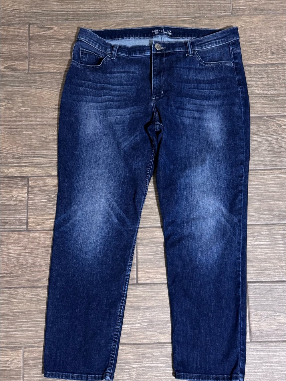 Riders by Lee Men's Dark Indigo Relaxed Jeans